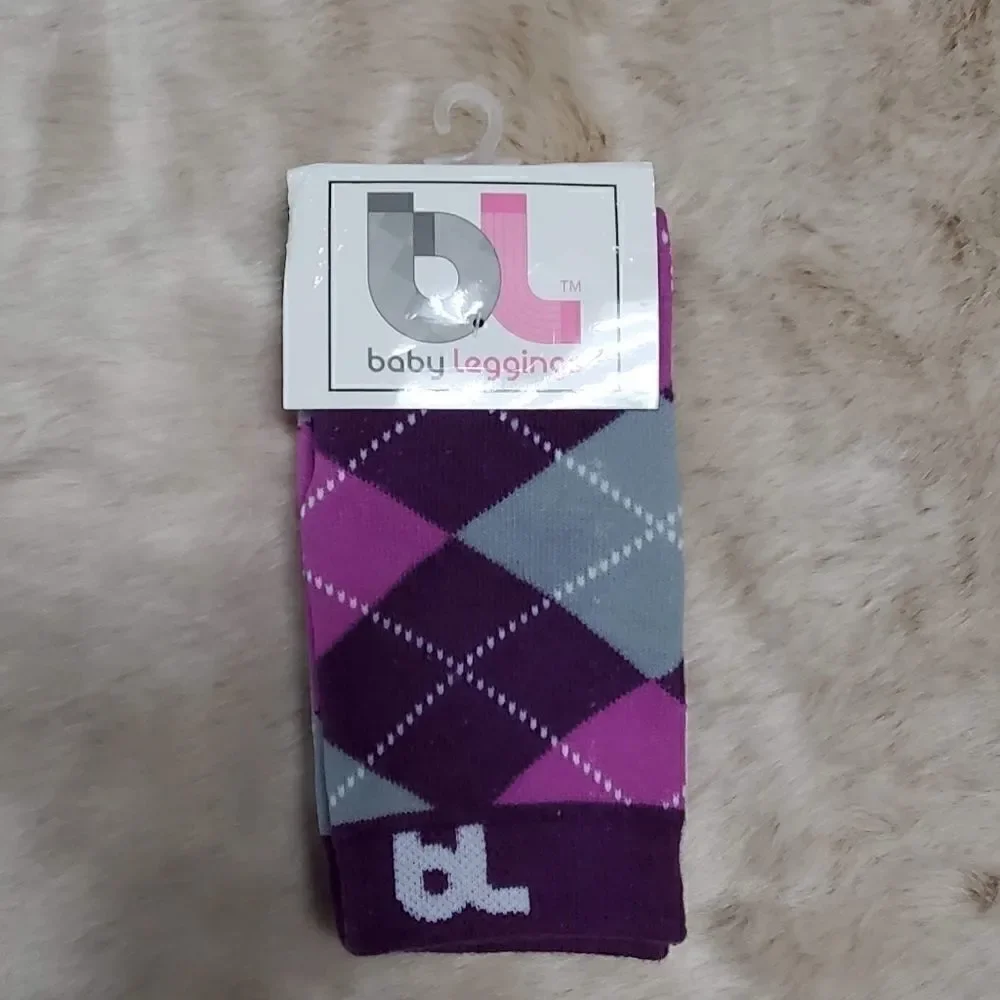 NEW!  GIRLS BABY LEGGINGS - 2 PAIRS